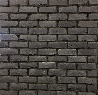 Black Onyx Thin Brick Veneer